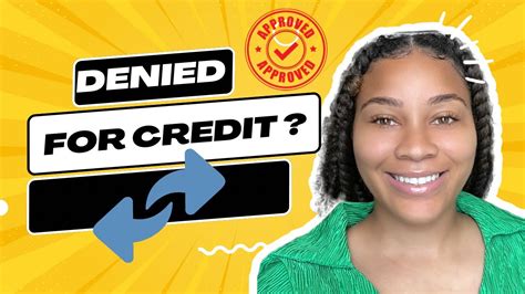 Denied For A Credit Card Let S Go Over What The Law Says Youtube