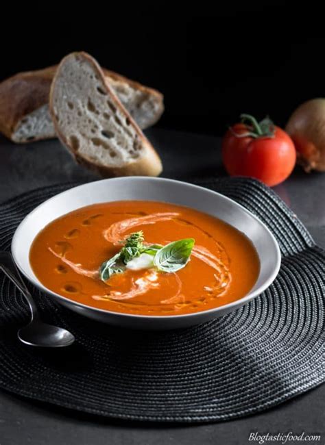 Spicy Tomato Soup Blogtastic Food