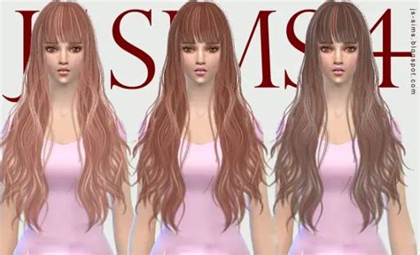 Sims 4 Hairs Js Sims 4 Butterflysims 049 Hairstyle Retextured