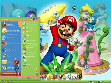 Tema Mario Bros Windows Xp By Mufiinchihiro On Deviantart