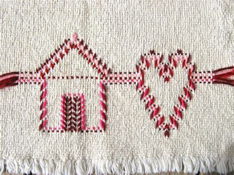Home Is Where The Heart Is Swedish Weave Digital Pattern Etsy