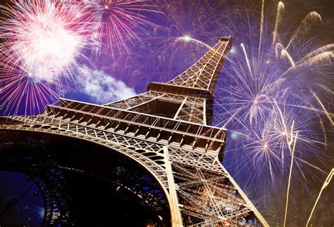 352 Eiffel Tower Fireworks New Year Paris Stock Photos Free And Royalty