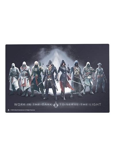 Assassins Creed The Legacy Metallic Poster Multicolour 20 X 30 X 0
