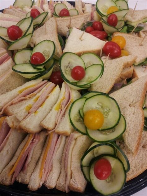 See more of party trays & packed meals food delivery on facebook. Sandwich tray | Everyday Catering by Sandie | Pinterest ...