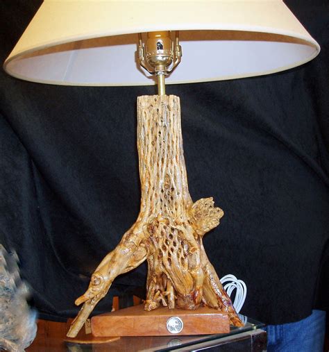 See more ideas about lamp, nightstand lamp, steampunk lamp. Cholla Cactus Table / Desk / Nightstand Lamp by rbobbeck ...