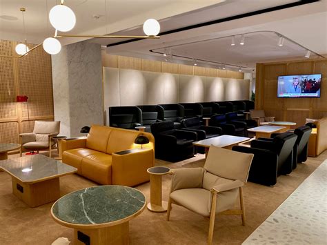 Review Brand New Qantas International First Lounge In Singapore The