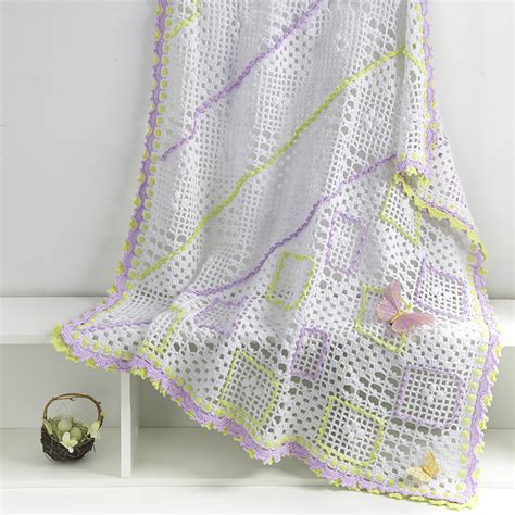 Ravelry Butterfly Kisses Baby Blanket Pattern By Alla Koval