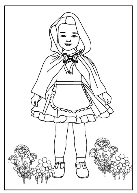 Coloring Pages Free Printable Red Riding Hood Coloring Pages For Adults