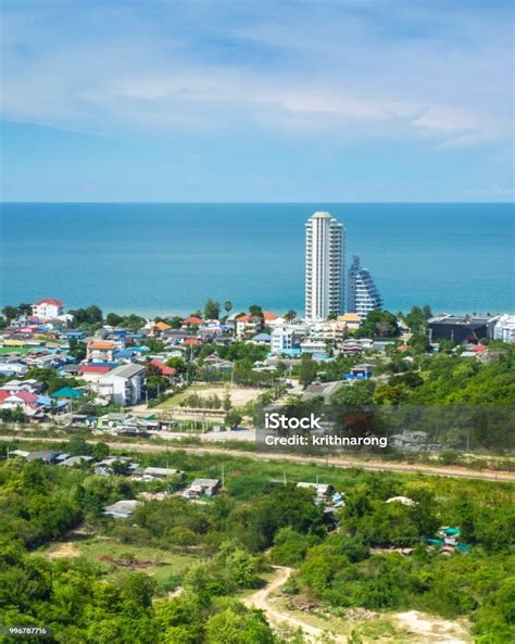 Aerial Landscape Hua Hin District Thailand Stock Photo Download Image