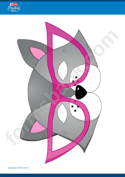 Cat Mask Template Printable Pdf Download