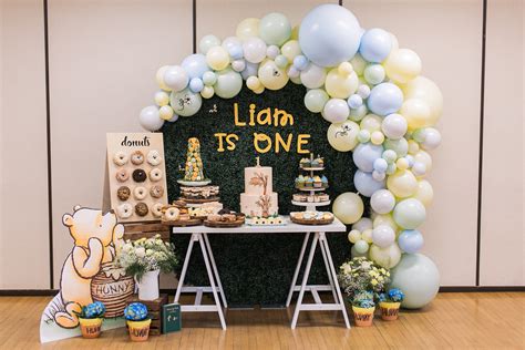 Liams First Birthday Party Winnie The Pooh Theme — H A N A N