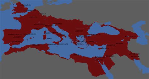 Map Of The Roman Empire At Its Height 2528x1344 Oc Roman Empire