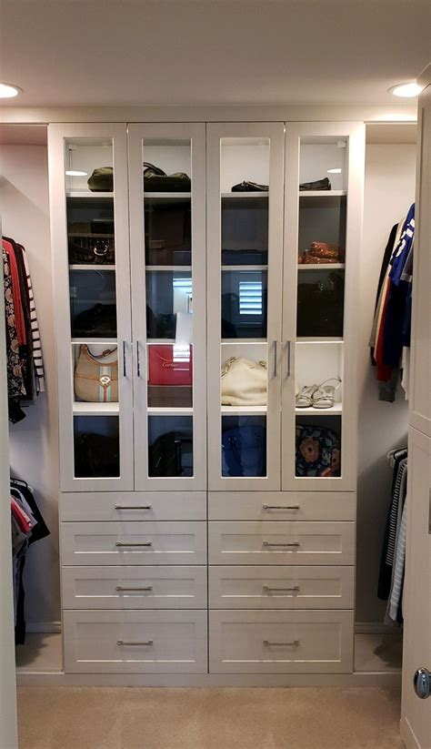 We use windows in different areas of the house including the bedrooms. This is the Her portion of the closet. Floor to ceiling ...