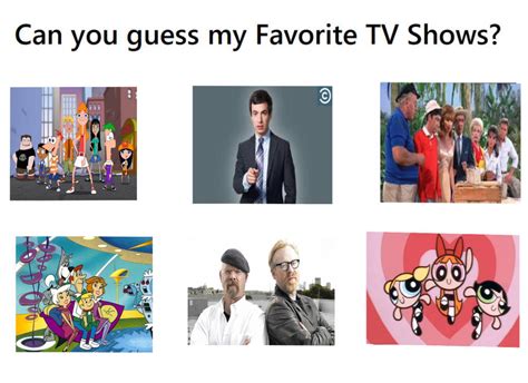 can you guess my favorite shows by jallroynoy on deviantart