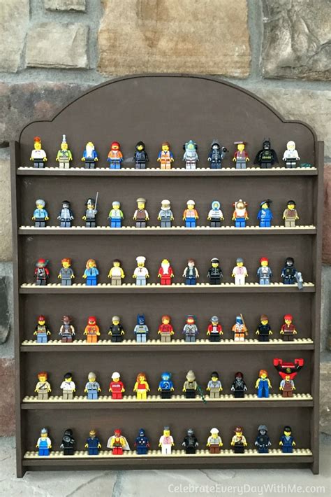 A baroque style lego minifigure display frame. How to Make a LEGO Mini-Figure Display - Celebrate Every Day With Me