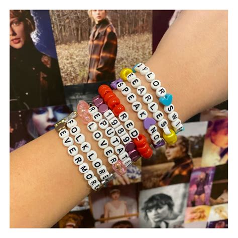 These Taylor Swift Album Inspired Bracelets Are Perfect For A Die Hard