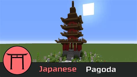 Minecraft Building Tutorial How To Build A Japanese Pagoda Youtube