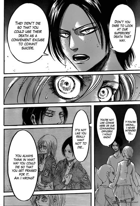 Aot Manga Panels Ymir And Historia But Of Course The Manga Has Moved