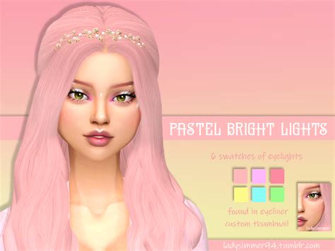 The Sims Resource Pastel Bright Lights