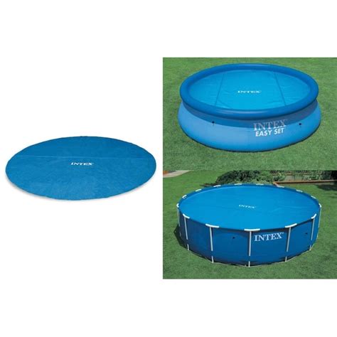 Intex 12 Ft X 12 Ft X 30 In Metal Frame Round Above Ground Pool With
