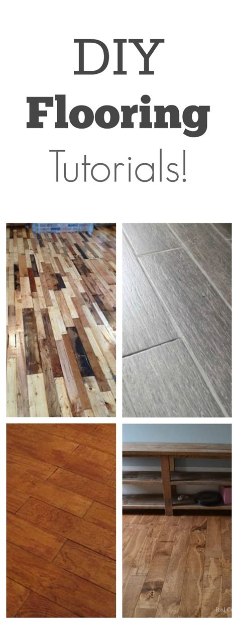 5 Easy Diy Flooring Ideas Diy Flooring Diy Home Decor Projects Diy