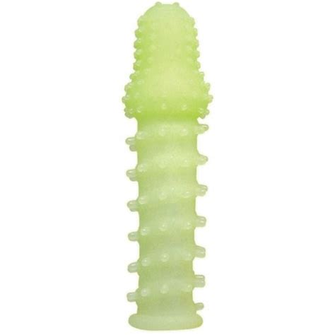 Silicone Glow In The Dark Penis Extension Sex Toys At Adult Empire