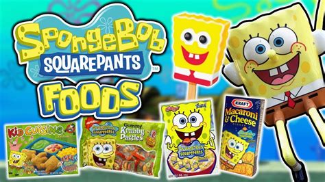 A Look At Nostalgic Spongebob Foods And Candies Youtube