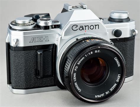 Canon Ae 1 Film Camera Film 35mm And Instant Film Camera