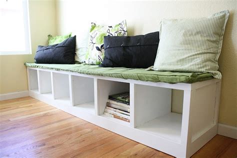 They're not just functional, they look great, and create a comfortable and welcoming area to bring folks together. diy storage bench for a breakfast nook. I'd prefer natural ...