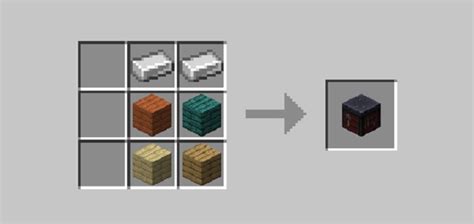 How To Make A Smithing Table In Minecraft