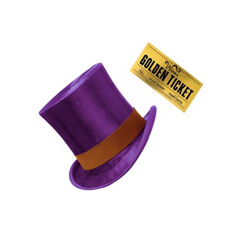 Willy Wonka Top Hat Replica Prop Willy Wonka Y La Fábrica De México