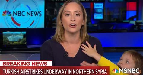 Msnbc Contributor Gets Adorably Interrupted By Her Son Live On Air