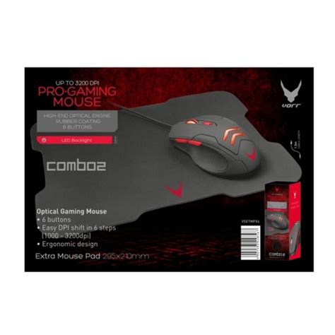 Varr Gaming Mouse And Mousepad Primo Multi Shop