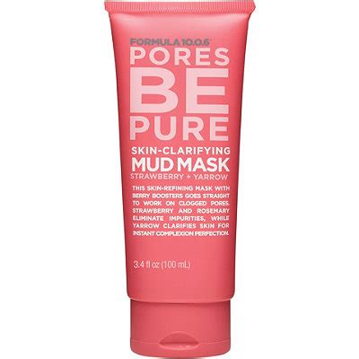 Formula 10.0.6 excels at perfecting troublesome young skin with fresh, natural ingredients that work. Formula 10.0.6 Pores Be Pure Skin-Clarifying Mask Ulta.com ...