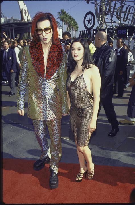 Rose McGowan VMA Dress Charmed Stars Iconic 1998