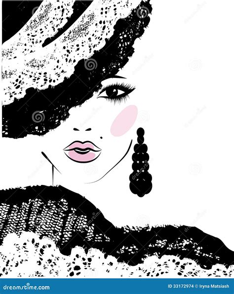 Hat Lace Stock Illustrations Hat Lace Stock Illustrations