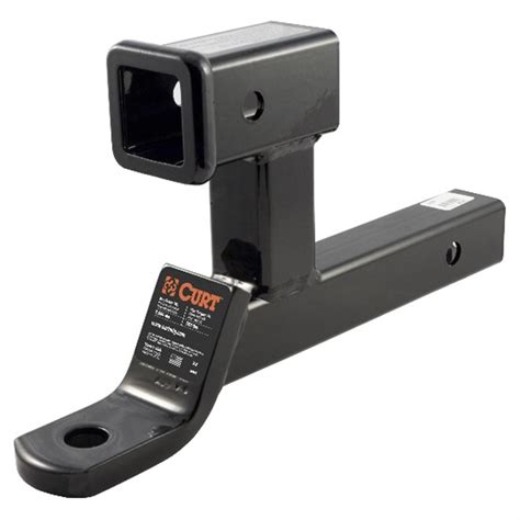 Ball size, 2 1/2 in. Curt MFG. 2 inch Multi - use Ball Mount Hitch - 206463 ...