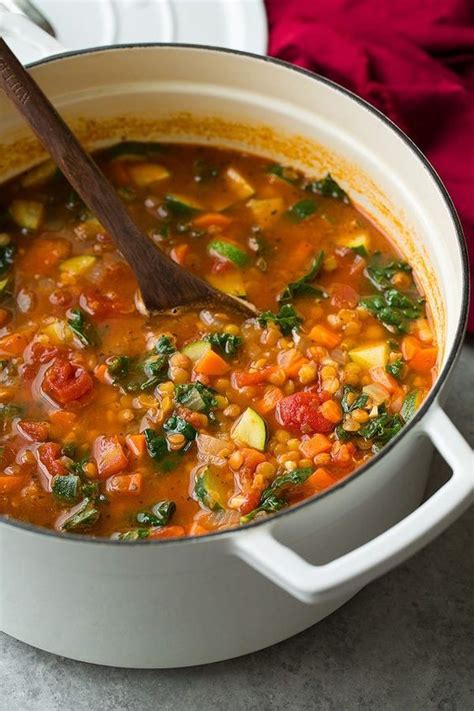 Italian Vegetable Lentil Soup Cooking Classy Healthy Crockpot