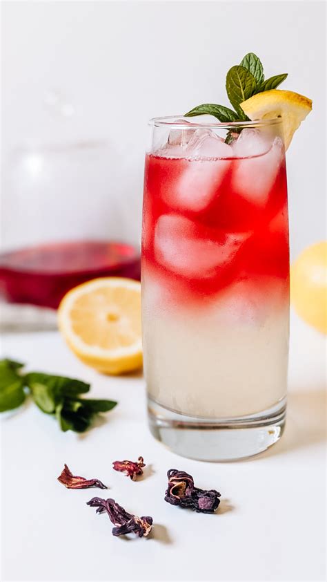 Layered Hibiscus Lemonade The Cup Of Life