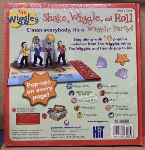 The Wiggles Shake Wiggle And Roll Pop Up Songbook 042799733301