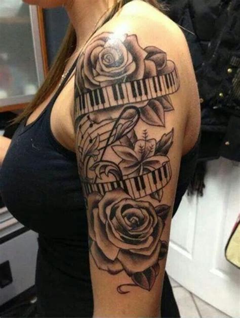 145 Rockin Music Tattoos That Will Have You Singing