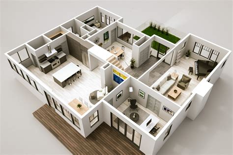 3d Floor Plan Rendering Ensure The Perfect Flow From Above
