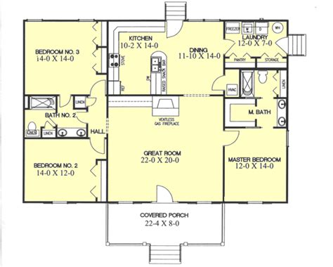 Throughout the history of american housing, no one style has ever been more widely built and/or lived in than the one story. Pin by Megan S on Floor plans | House plans farmhouse ...
