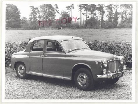1963 Rover P4 95 Saloon British Motors Vintage Coke Classic Cars