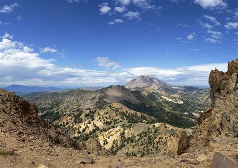 Lassen View From Brokeoff Mountain Summit Photograph By Her Arts Desire