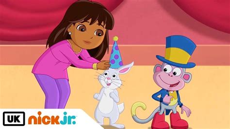 During her adventures we also get to meet her talking backpack (or la mochila) and the map who sings an annoyingly cute song. Dora The Explorer Meet Nick Jr Uk - Nickelodeon Land ...