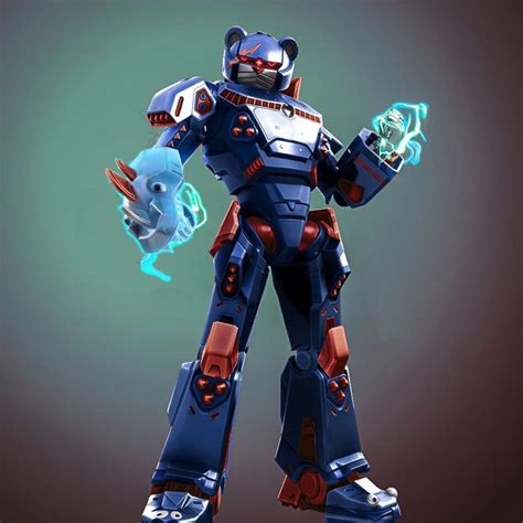 Recolored Mecha Team Leader For The Seven Concept Rfortnitebr