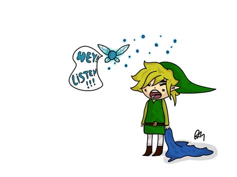 Link Crying With Navi By Ferr4ster On Deviantart