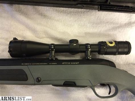 Armslist For Saletrade Steyr Scout 308 Rifle