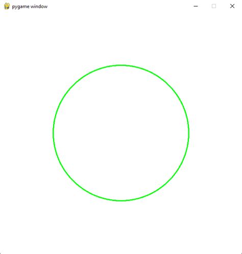 Draw A Circle On A Surface In Another Class Pygame Ford Frorcut